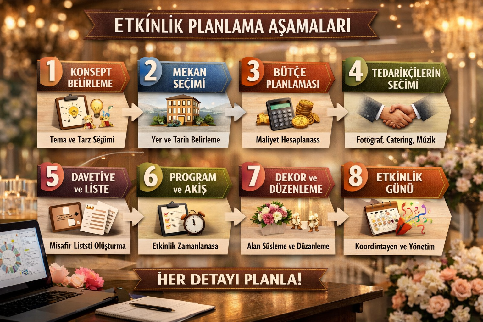 Planlama adımları